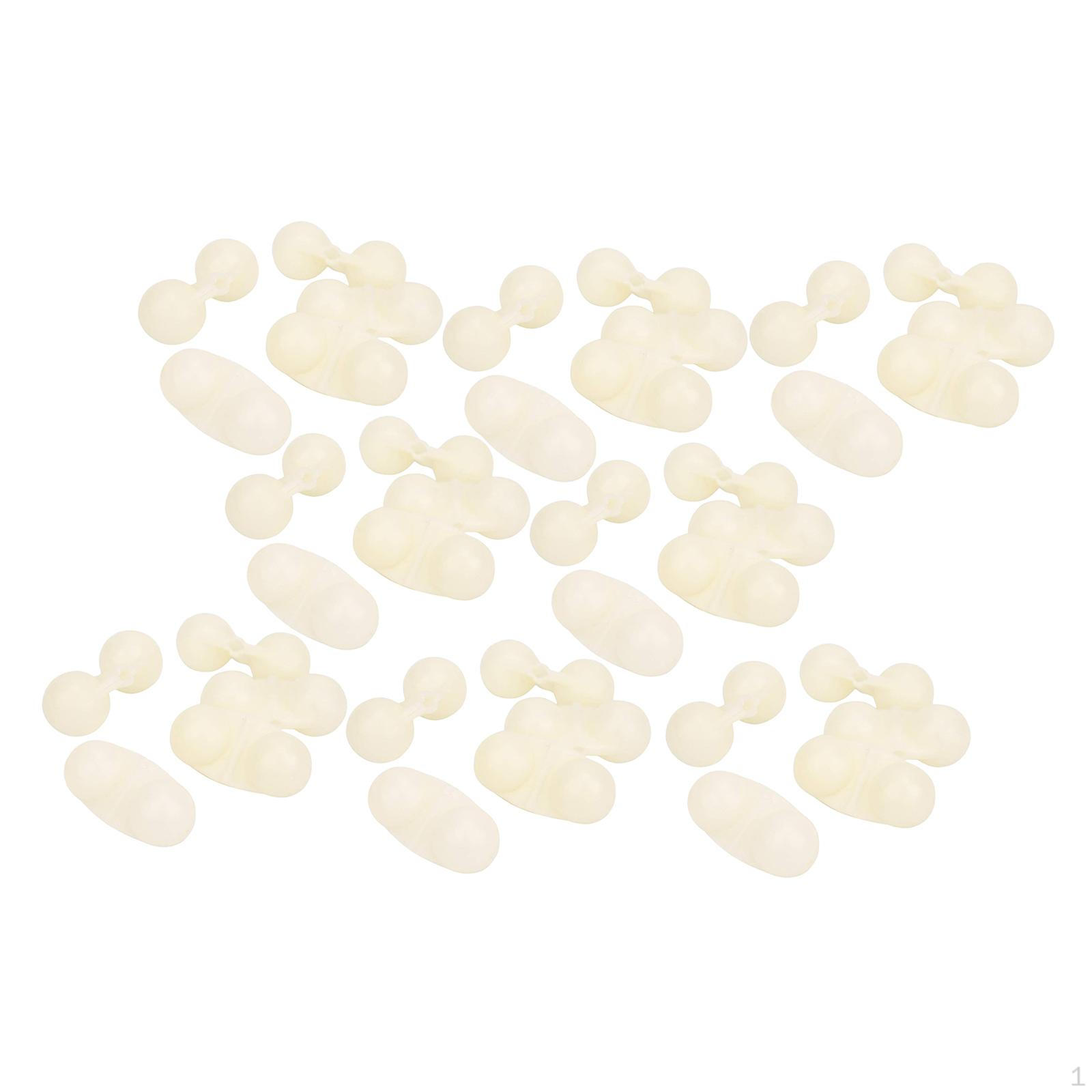 40 шт. погремушки для сома, рыболовные двойные погремушки, аттрактанты, колокольчики, бусины, инструмент