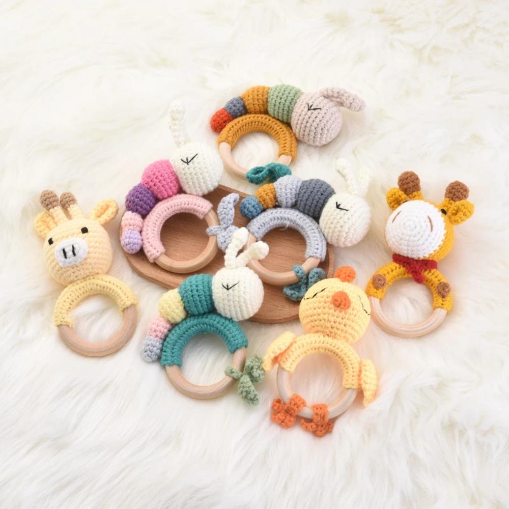 Гусеницы Гусеницы Погремушки Игрушки Ручной Работы Детские Погремушки Игрушки Детские Товары